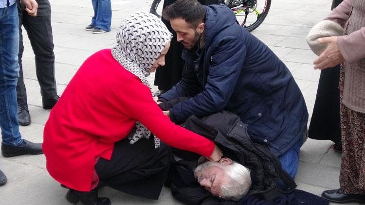 Yaşlı adamı hayata döndürdü