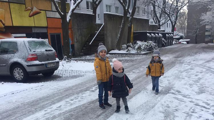 Almanya'da yoğun kar yağışı ve etkileri