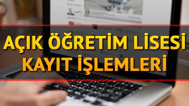 AÖL kayıt yenileme işlemi nasıl yapılır? AÖL kayıt yenileme için son gün ne zaman?