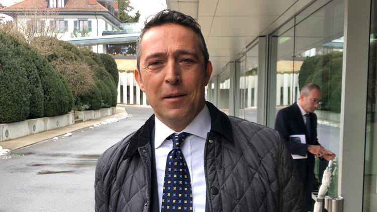 Fenerbahçe Başkanı Koç'tan UEFA açıklaması