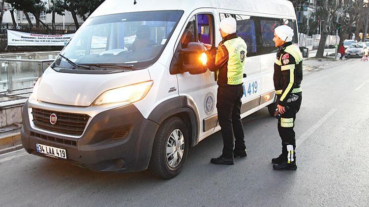 Okul servisleri denetlendi