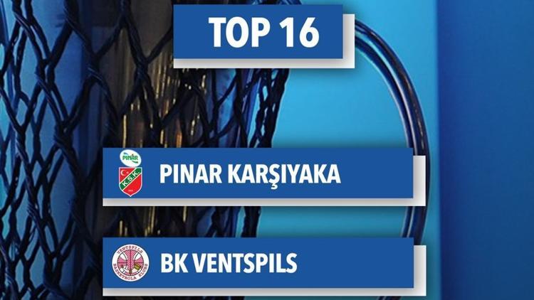 Pınar Karşıyaka, FIBA Avrupa Kupası'nda Ventspils ile eşleşti!