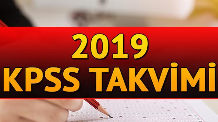2019 KPSS başvuruları ne zaman başlayacak? İşte KPSS sınav ve başvuru tarihleri