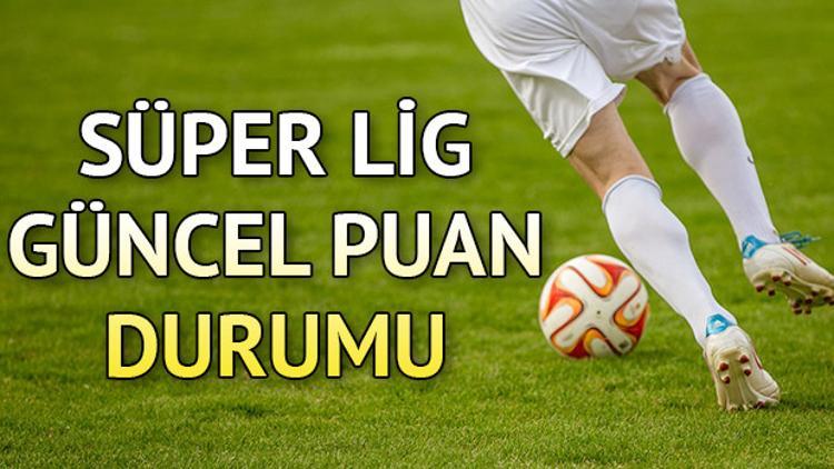Spor Toto Süper Lig'de genel görünüm! Süper Lig'de puan durumu nasıl şekillendi?