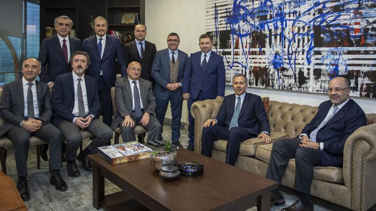 İstanbul Valisi Ali Yerlikaya'dan Demirören Medya'ya ziyaret