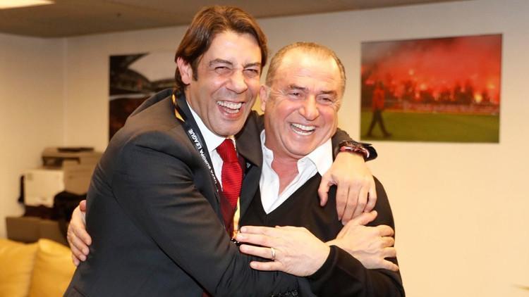 Fatih Terim, eski öğrencisi Rui Costa ile buluştu