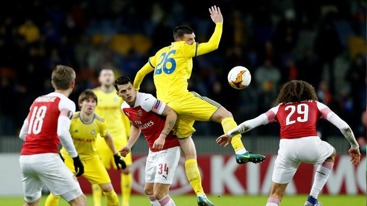Arsenal, Belarus'tan çıkamadı