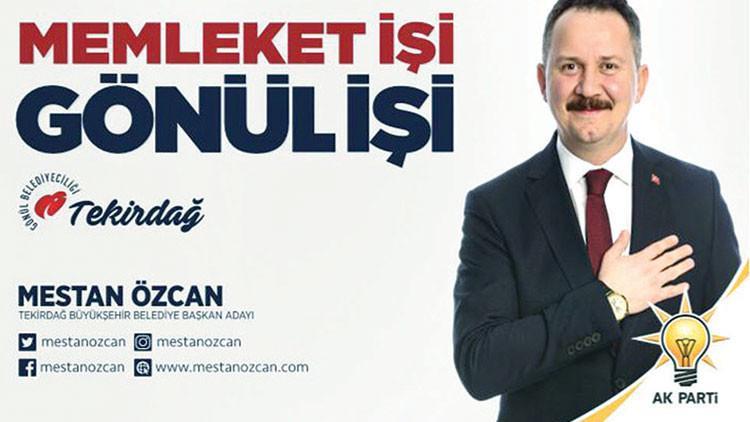 CHP sloganın sitesini AK Partili adaya kaptırdı