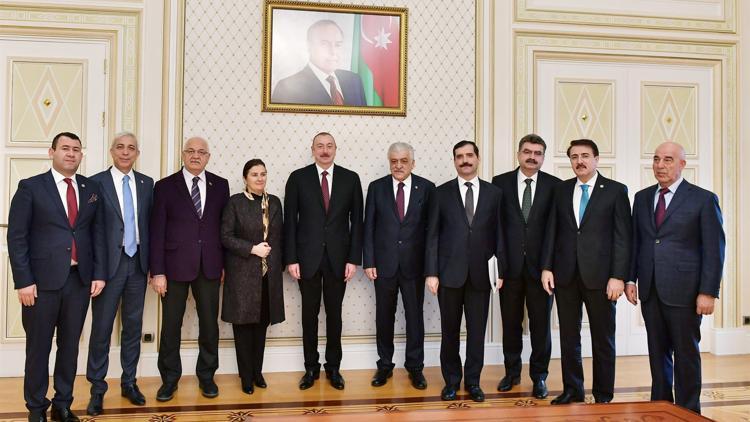TBMM heyeti Azerbaycan'da