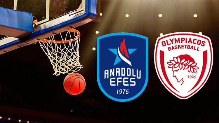 Anadolu Efes Olympiakos maçı ne zaman saat kaçta hangi kanalda?