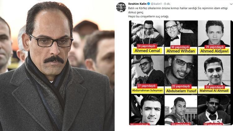 Kalın: Hepsi bu cinayetlerin suç ortağı