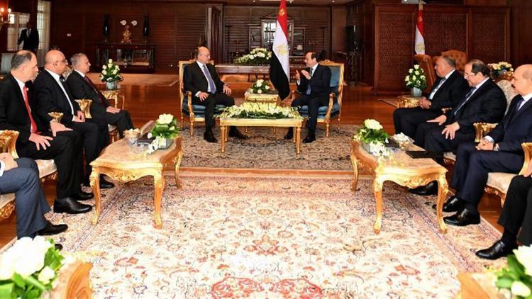Salih ile Sisi görüşmesinde "bayrak krizi" tartışması