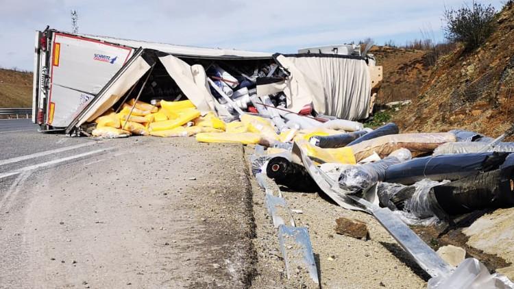 Kuzey Marmara Otoyolu'nda faciadan dönüldü