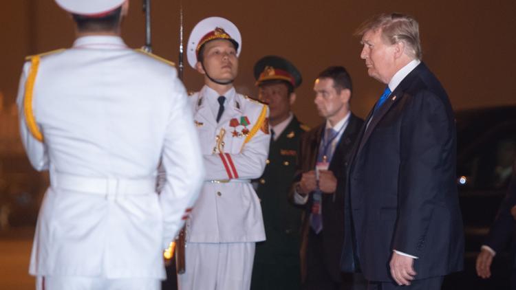 Trump, Vietnam'a geldi