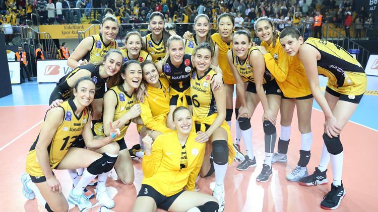 VakıfBank, namağlup çeyrek finalde