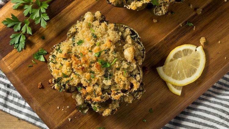 Parmesanlı Enginar Dolması