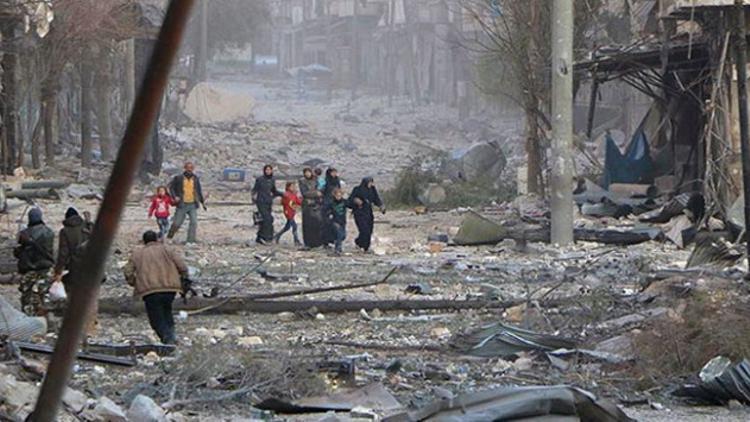 İdlib güneyine ağır bombardıman