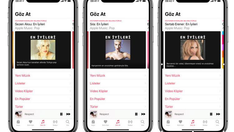 Apple Music Kadınlar Günü'nü unutmadı