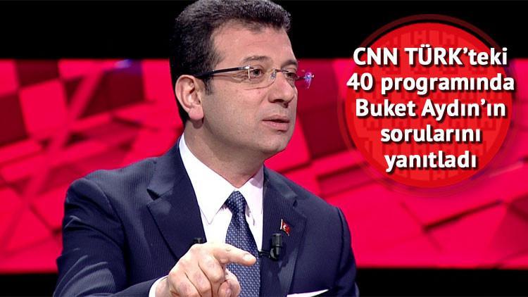Ekrem İmamoğlu o soruya yanıt verdi