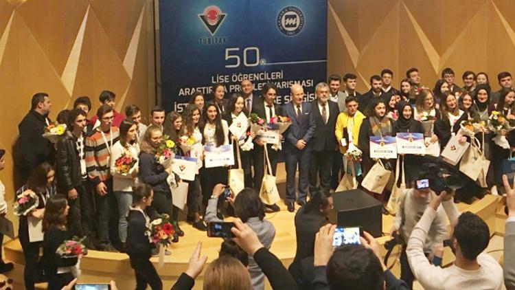 Liselilere TÜBİTAK’tan dört ödül
