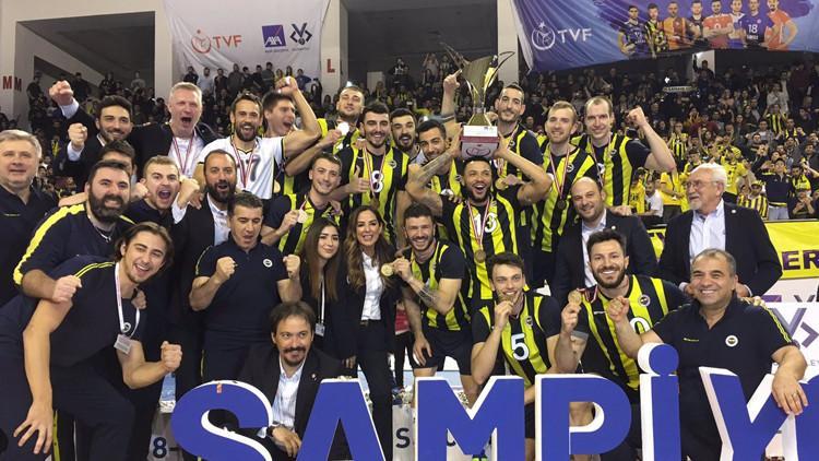Kupa Voley'de şampiyon Fenerbahçe