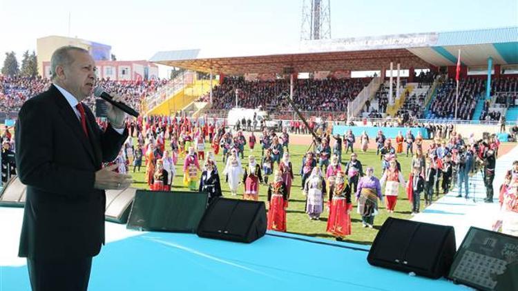 Cumhurbaşkanı Erdoğan'dan Çanakkale'de önemli açıklamalar