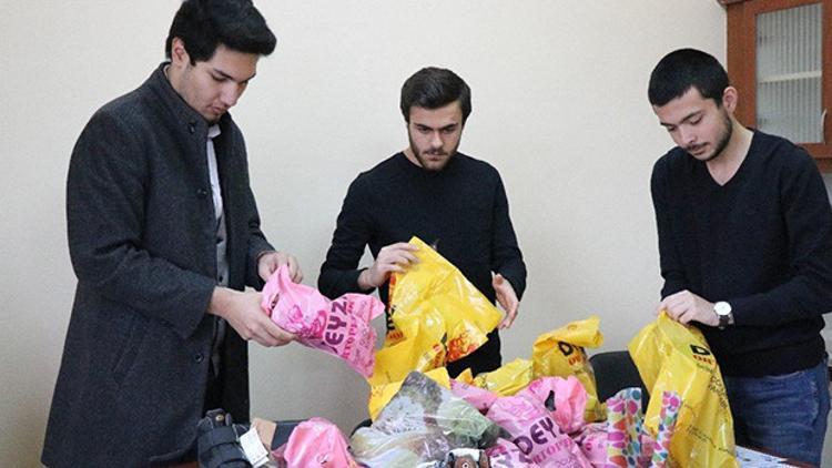 Üniversite öğrencilerinden Doğu'ya yardım kampanyası