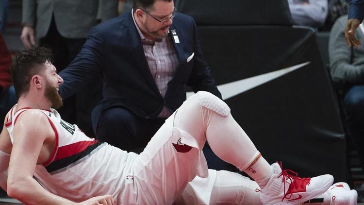Jusuf Nurkic'in bacağı kırıldı! Portland şokta...