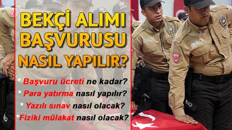 Bekçi alımı başvurusu için son saatlere girildi! Başvuru nasıl yapılır?