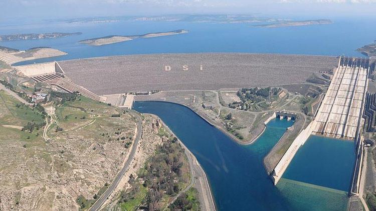 Atatürk Barajı'nda doluluk oranı yüzde 40 arttı