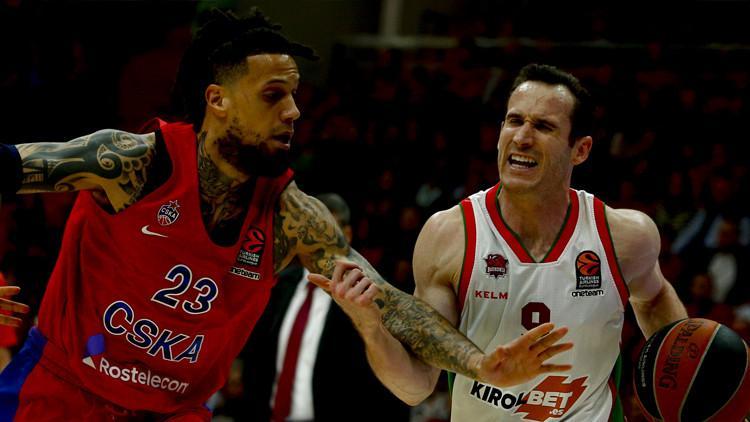 CSKA Moskova, Baskonia'yı farklı yendi