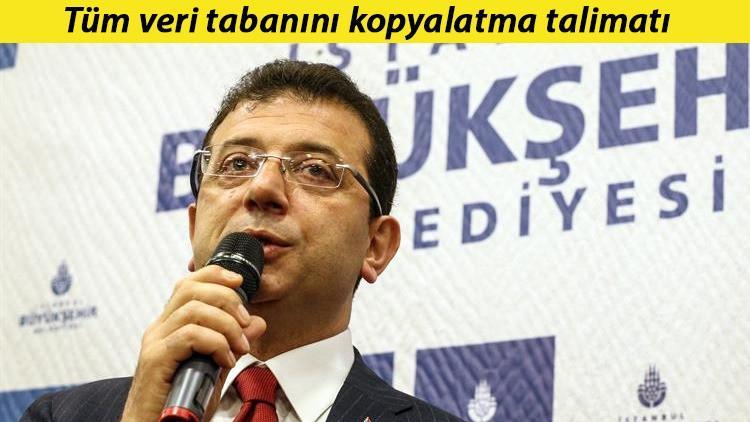 İmamoğlu: Daha birçok tedbirimiz olacak... İBB: Kurum dışına bilgi çıkmayacak