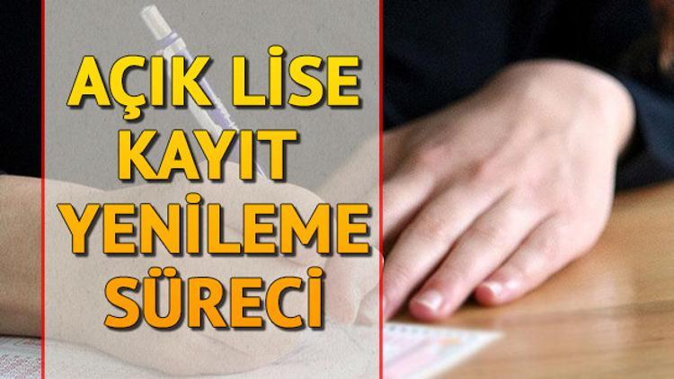 AÖL 3. dönem kayıtları ne zaman? Açık lise kayıt yenileme ne zaman?
