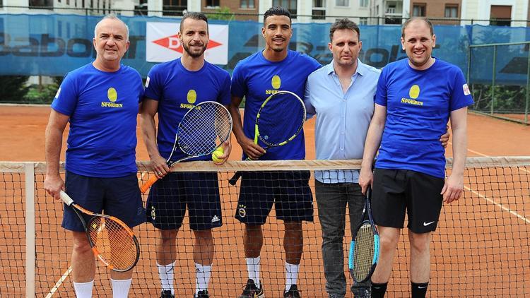 Dirar ve Soldado, otizme dikkat çekmek için tenis oynadı!