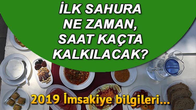 İlk sahura ne zaman kalkılacak? İşte, tüm illerin sahur ve iftar saatleri