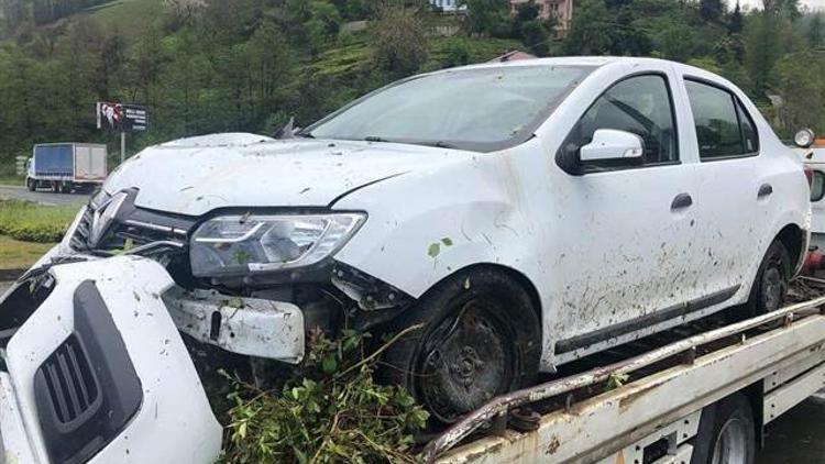 MHP MYK üyeleri Rize'de kaza yaptı: 3 yaralı