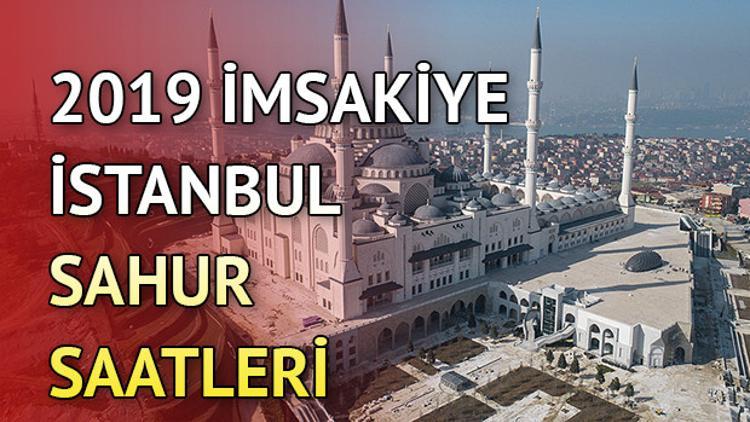 İstanbul'da sahur kaçta yapılacak? İl il imsakiye bilgileri