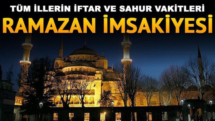 Artvin’de iftara ne kadar kaldı? İşte il il iftar saatleri