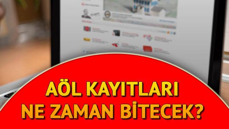 AÖL 3. dönem kayıtları ne zaman bitecek? İşte açık lise kayıt yenileme ile ilgili bilgiler
