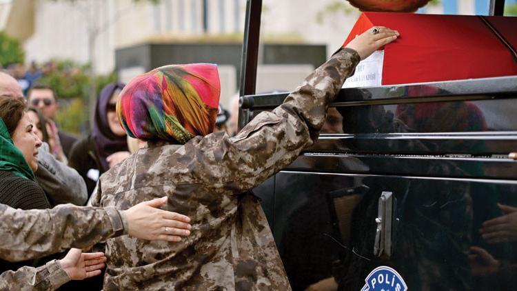 Ankara şehidine veda