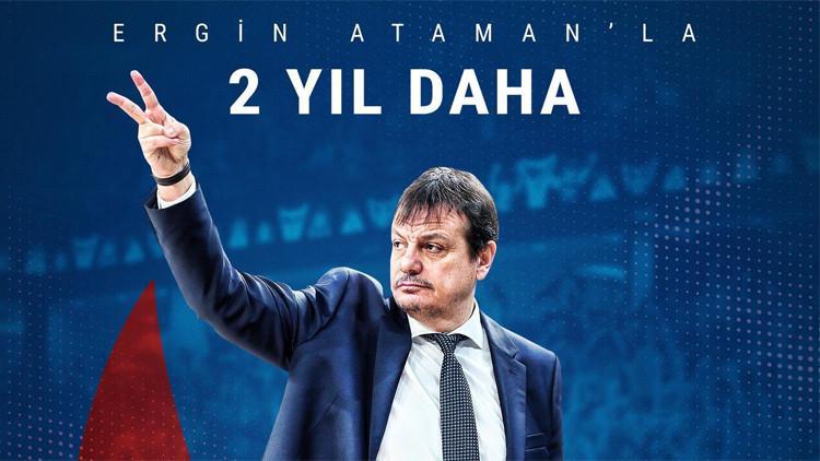 Anadolu Efes, Ergin Ataman'ın sözleşmesini 2 yıl daha uzattı