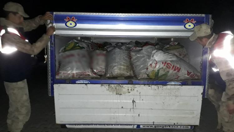 Van'da üzücü görüntü... 5 buçuk ton ele geçirildi