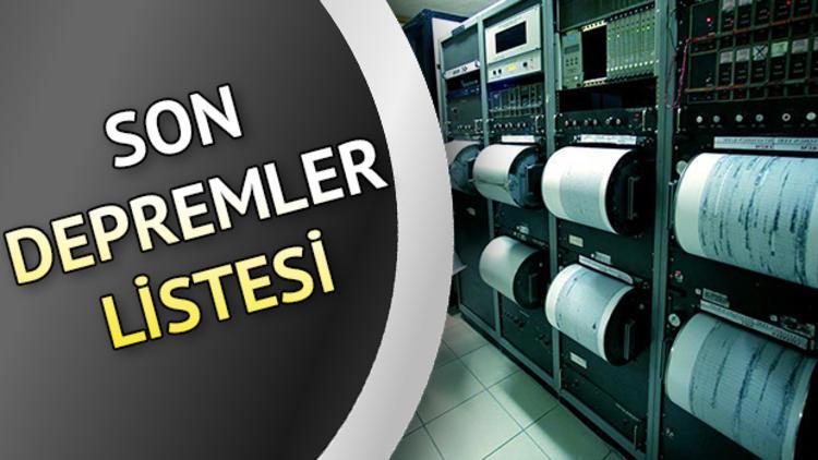 Nerede deprem oldu? 27 Mayıs son depremler listesi