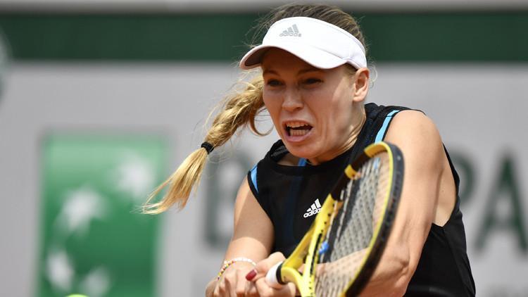 Wozniacki Fransa Açık'a ilk turda veda etti