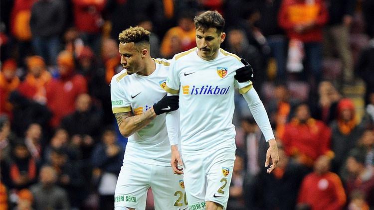 Kayserispor'un Kart karnesi