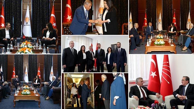 Siyasi partiler arasında bayramlaşma