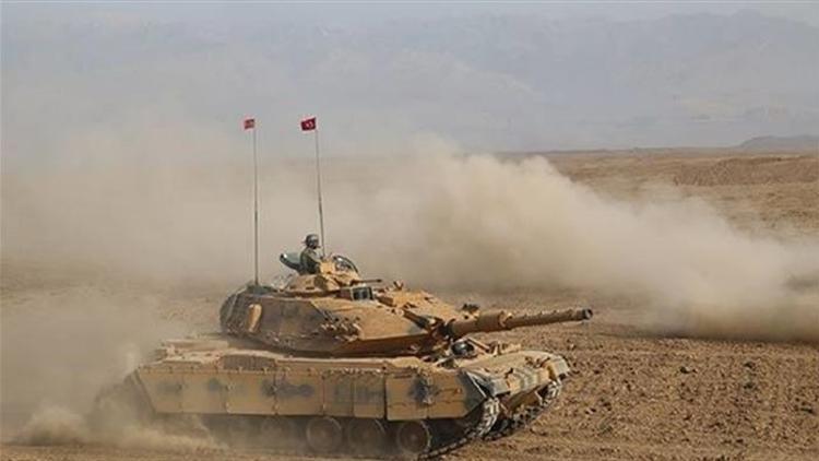 TSK kulesi yakınına rejim bombası
