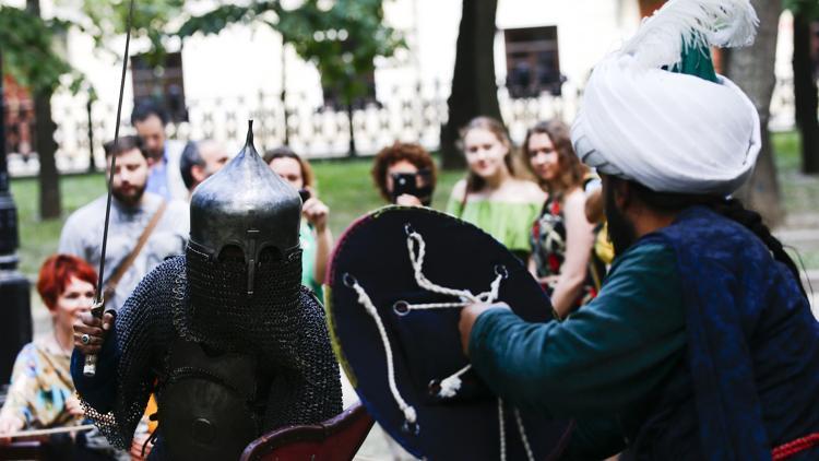 Moskova’da 'Osmanlı ordu karargahı' kuruldu