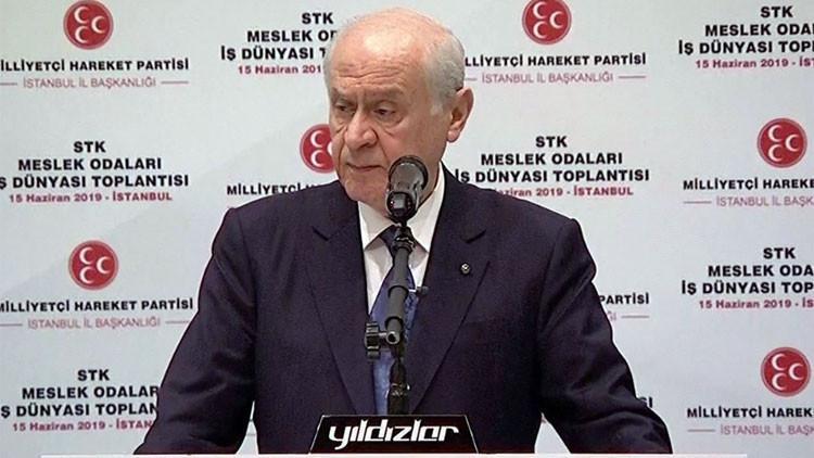 MHP lideri Devlet Bahçeli: Dev uyanmakla kalmadı zulmün bekçilerine meydan okumaya başladı