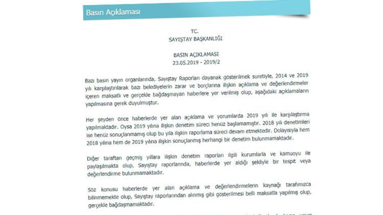 Sayıştay: Raporlarda bazı STK’lara yardıma ilişkin değerlendirme yok